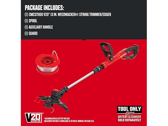 CRAFTSMAN CMCST900B V20 Cordless 13 in. WEEDWACKER