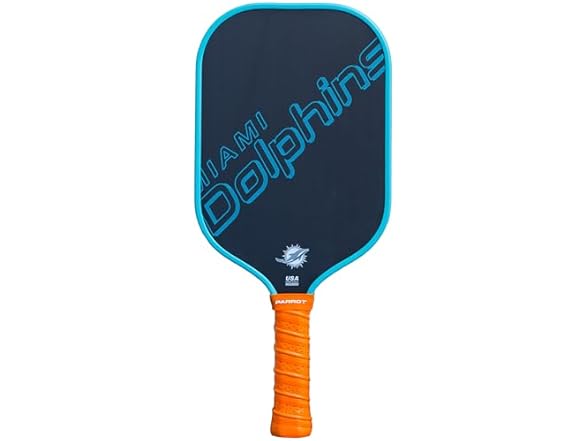 DOLPHINS Pickleball Paddle Wordmark
