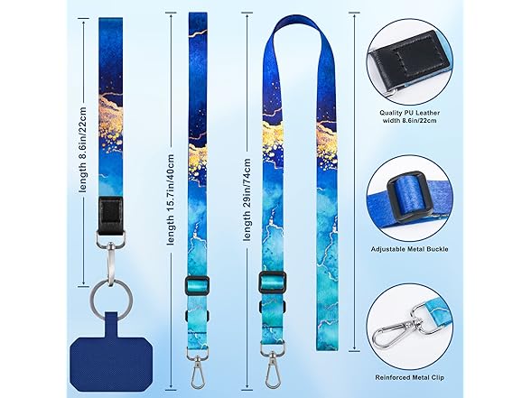 JollyPop Phone Lanyard, Adjustable