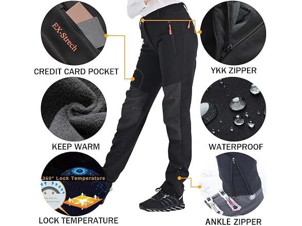 Postropaky Women (12) Outdoor Snow Ski Leg Bottom