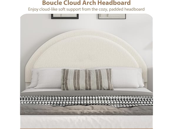 Garvee Full Size Bed Frame with Storage