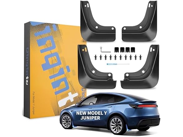 QINQINTU Mud Flaps for Tesla Model Y