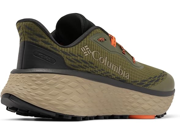 Columbia Mens Konos, Nori/Tangy Orange, 14