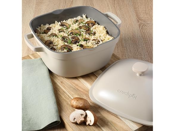 Crock-Pot Northvale Cast Aluminum Lightweight Durable 5.2 Quart 