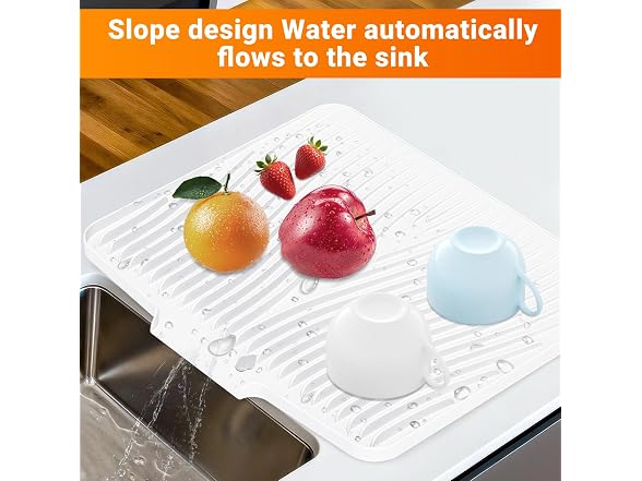 COPLIB Silicone Dish Drying Mat