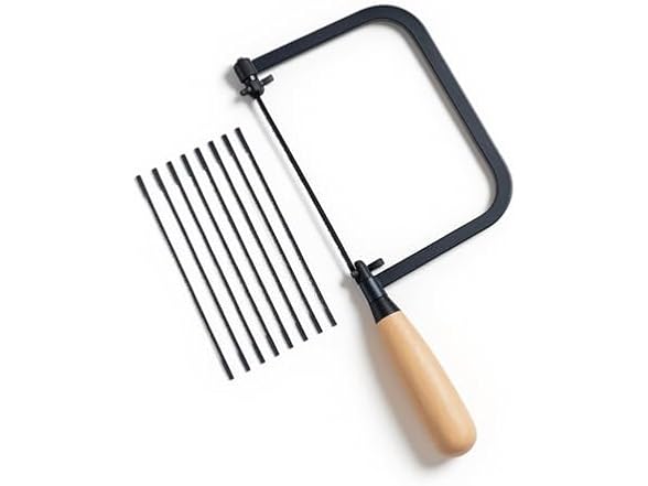 EXXO 4016 Coping Saw with 10 blades