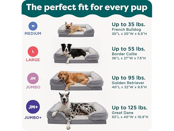 FurHaven Orthopedic Dog Bed, Sofa- Style