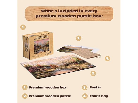 Buffalo Games - Sierra Paradise Wood Puzzle for Adults