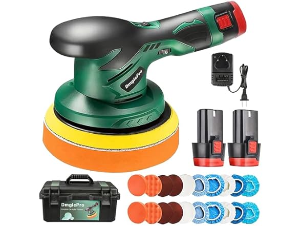 Rechargeable Car Buffer Polisher Kit