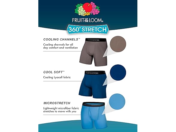Fruit of the Loom Boxer Assorted (S)