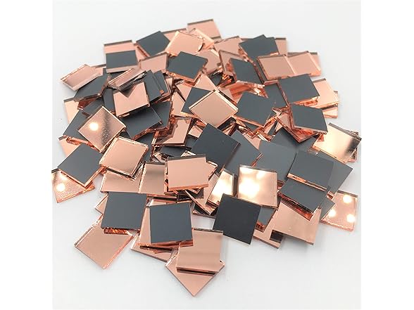 NUORUI Square Mosaic Mirror Tiles