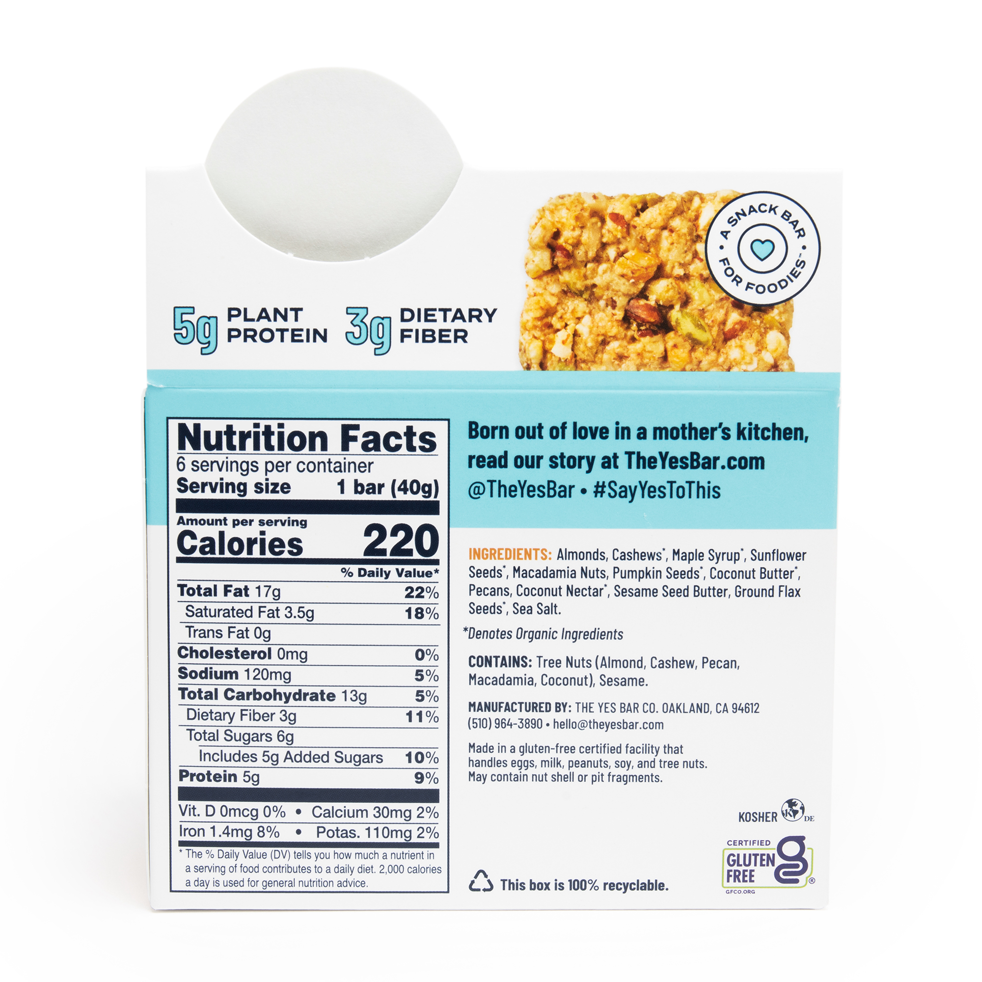 18PK The Yes Bars Variety Pack #10 - Gallery 10