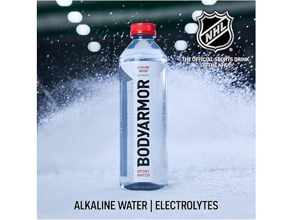 12Pk BODYARMOR SportWater Alkaline Water