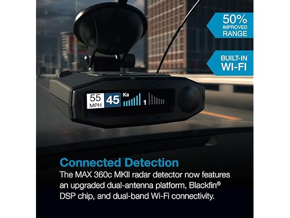 Escort MAX 360c MKII Laser Radar Detector