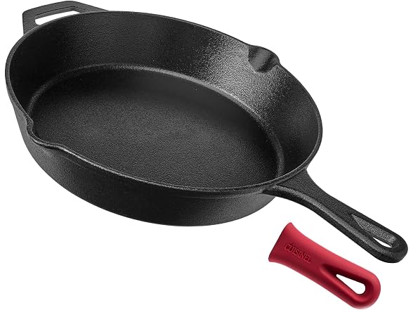 Cuisinel 12-Inch Cast Iron Skillet