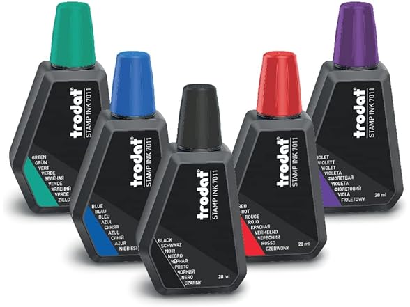 Trodat Purple Ink Bottle - 28 ml  - Gallery 6