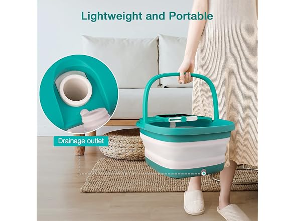 HOSPAN Collapsible Heated Foot Spa