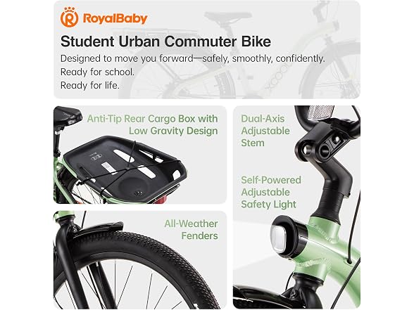 RoyalBaby Boys Inch Kids School Bike Boys Ages