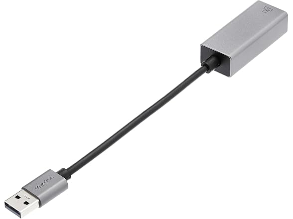 Amazon Basics Aluminum USB 3.0 Gigabit
