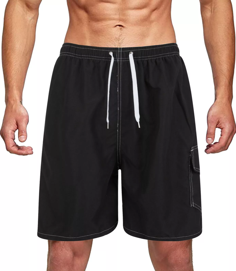 3 Pack Mens Cargo Swim Shorts (S-XXL) - Gallery 13