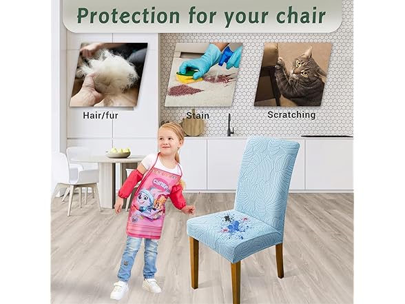 Oloepfo Chair Covers for Dining Room