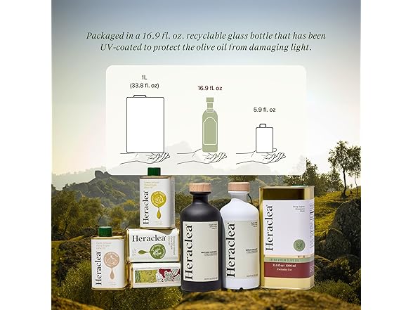 Heraclea Extra Virgin Olive Oil, 16.9oz