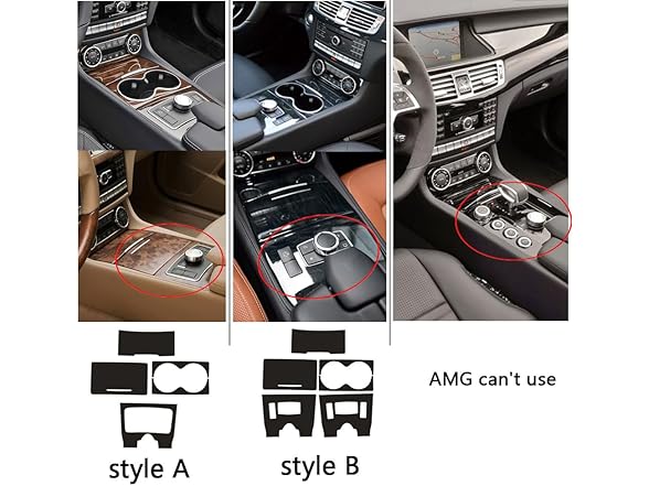 UYITO Carbon Fiber for Mercedes Benz
