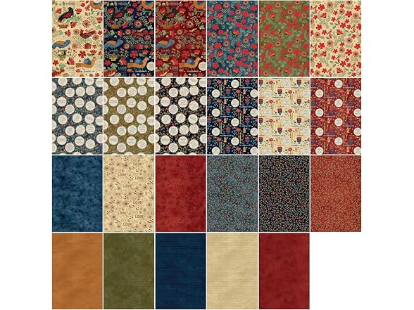 Teresa Kogut Stitchy Birds Stacker 42 10" Squares