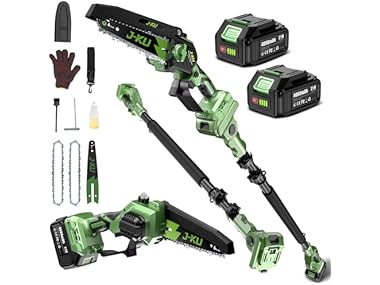 $32.99, Was $79.99, 58% Off! J-KU Electric Pole Saws for Tree Trimming dealfomo