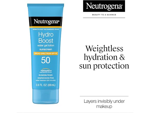 Neutrogena Hydro Boost Water Gel SPF50 3oz