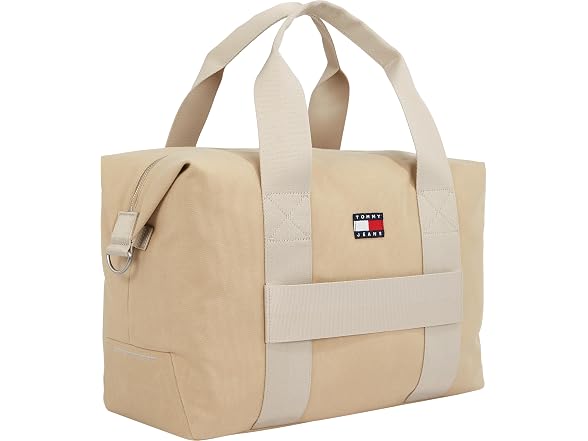 Tommy Jeans Mens Retro Cool Duffle, Relic Tan