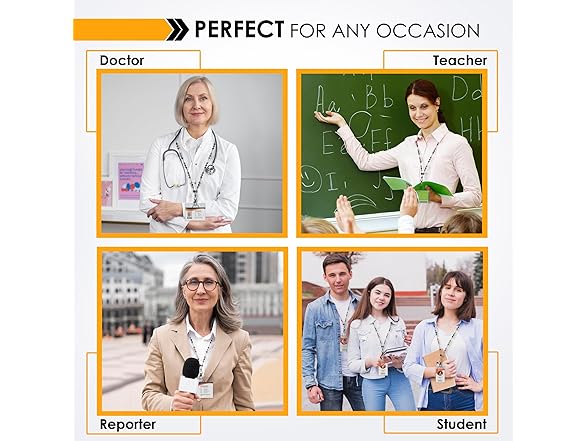 AmyLee Beaded Lanyard Badge Reel