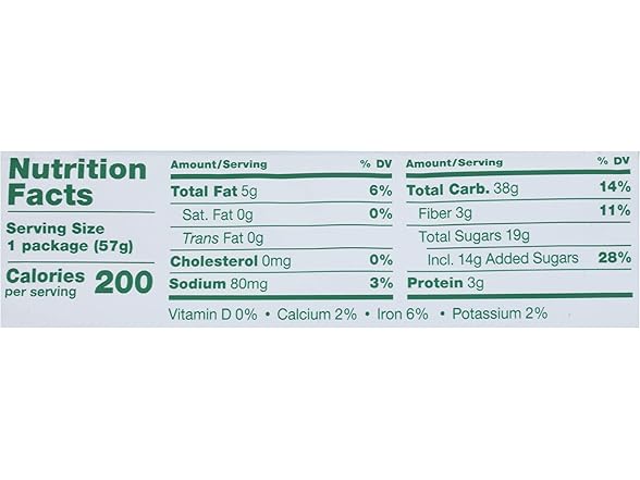 1CT Nature's Bakery Fig Bar, Apple Cinnamon, 2 oz