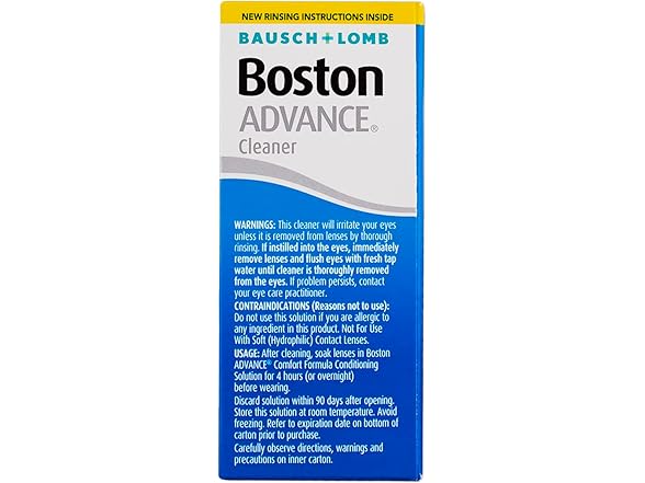 Bausch & Lomb Boston Advance Cleaner 1 oz