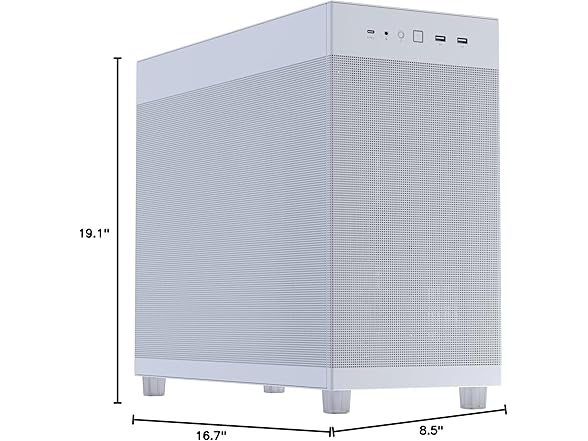 ASUS Prime AP303 White Edition ATX PC Case