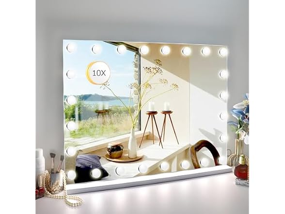 LilyHome 31.5"x 23.6" Vanity Mirror Makeup Mirror