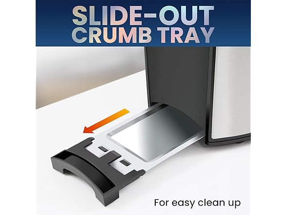 Elite Gourmet ECT2428 Extra Wide 1.25” Toaster