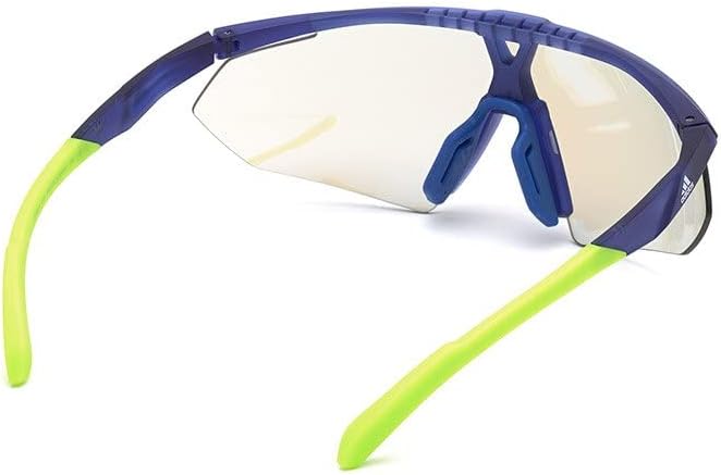 Adidas Unisex SP001591X Sunglasses Matte Blue - Gallery 8