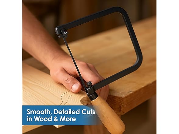 EXXO 4016 Coping Saw with 10 blades