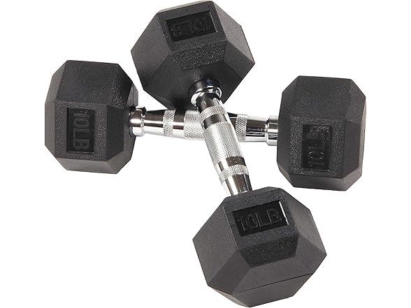 Fitvids Dumbbell, Set 10, 15, 20LB Pairs