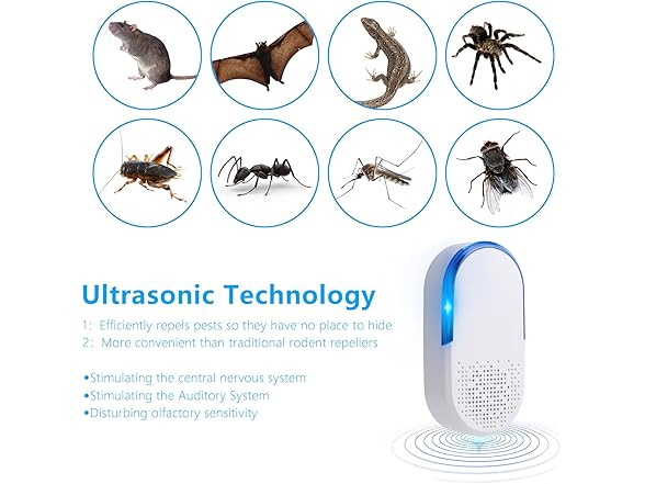 LRENQLLY Ultrasonic Repellent