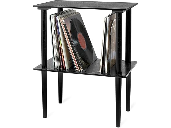 Victrola Victrola Wooden Record Stand – Companion Piece