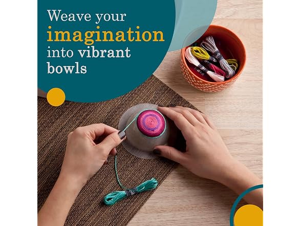 Craft Crush Cotton Thread Bowl DIY Kit - Gallery 2