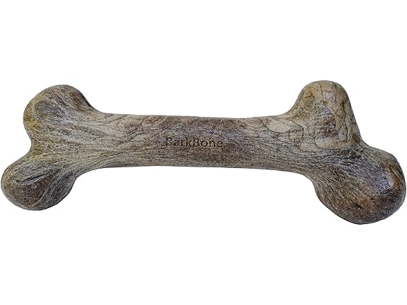 Pet Qwerks Dinosaur BarkBone - Wood Dog Bone