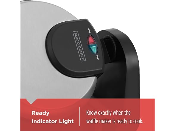 BLACK+DECKER Flip Waffle Maker
