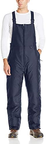 Arctix Men's Essential Insulated Bib Overalls, Blue Night, Small/32" Inseam