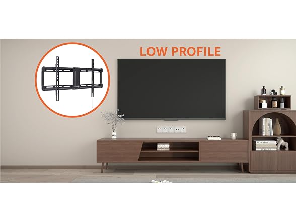 Amazon Basics Low Profile TV Wall Mount
