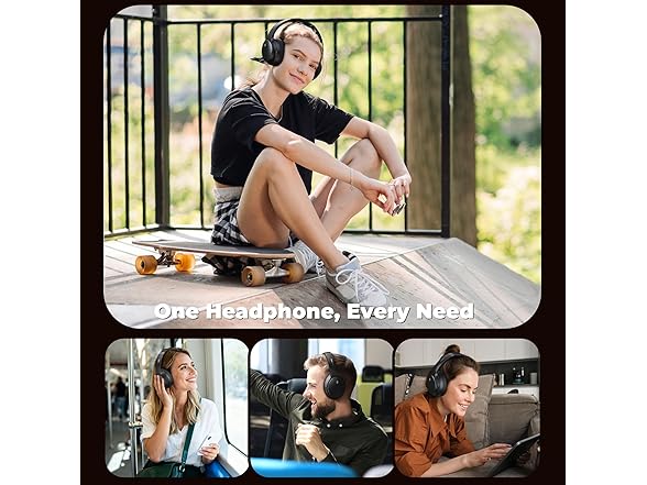 Hybrid Active Noise Cancelling Headphones | 5.4 BT
