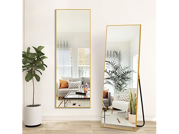 NicBex Full Length Mirror, 60" x 20" Wall