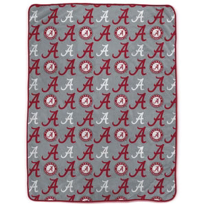 NCAA Repeating Logo Blanket (66 x 95) - Gallery 19